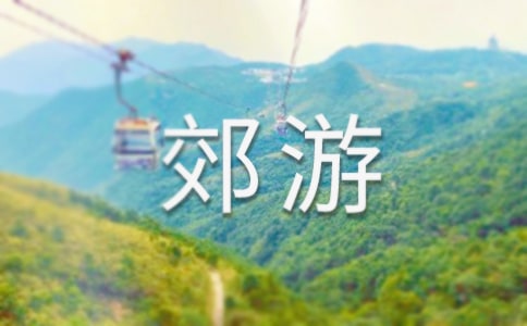 郊游活动方案(精选15篇)