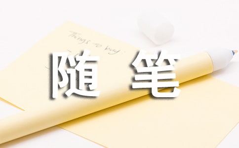 随笔作文300字