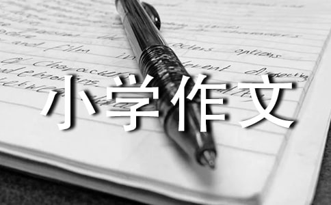 毛笔字小学作文