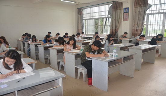 2018年贵州美术联考考试考场现场图片